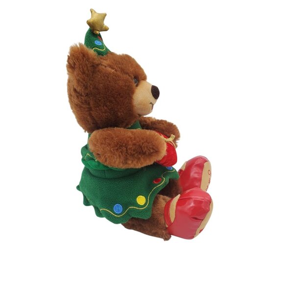 Rare Hard to Find Colletable Belk Gives 2016 Charity Bear Plush Toy Brown Red - Picture 2 of 7